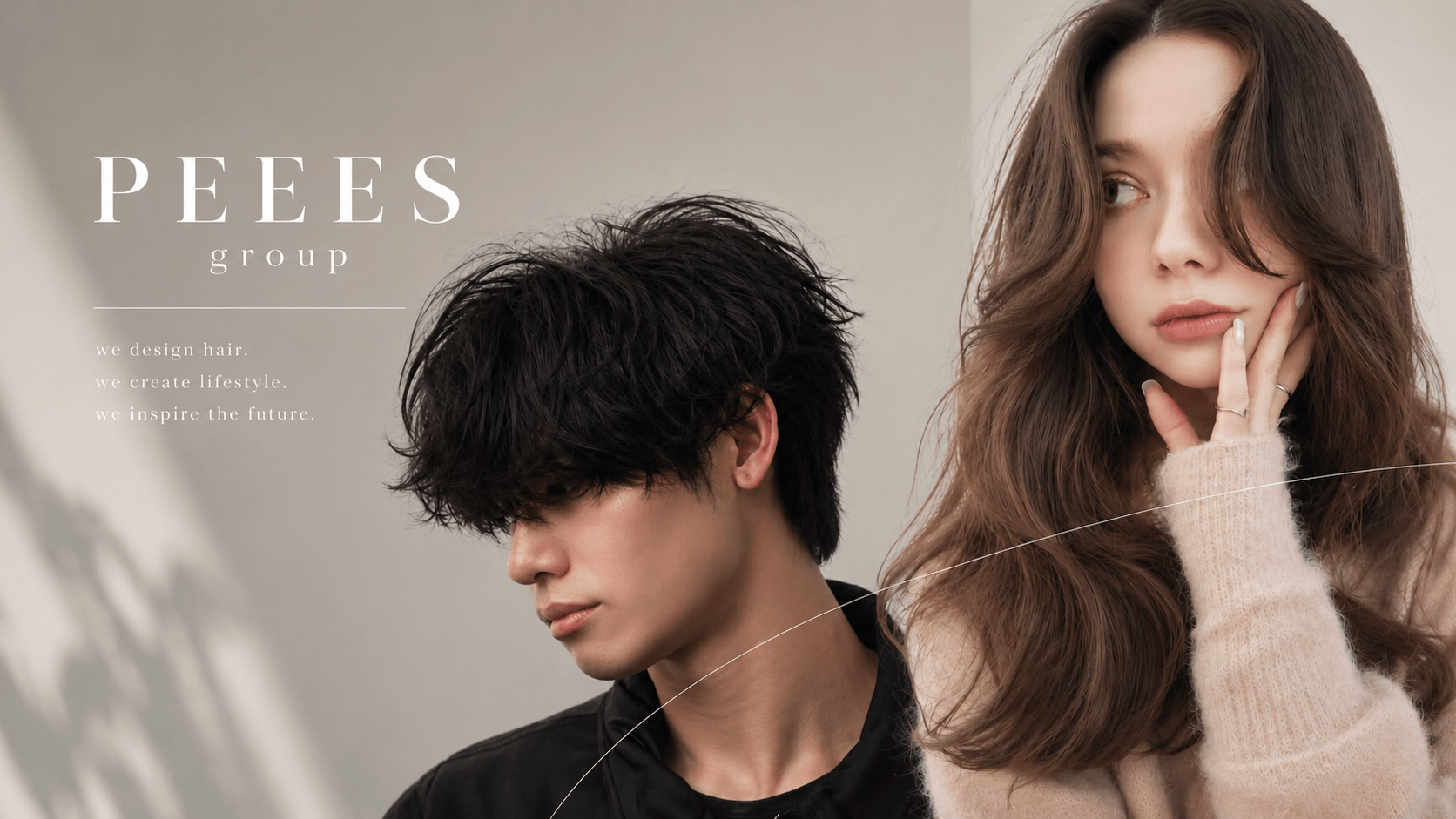 PEEES group — we design hair. we create lifestyle. we inspire the future.(PEEPSのヘアスタイル)